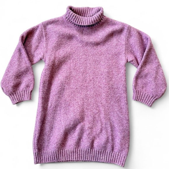 Zara Other - Zara Girls Turtleneck Sweater Dress | size 4-5 | EUC